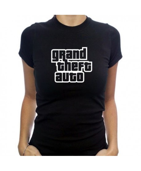 dámské tričko GRAND THEFT AUTO-Logo