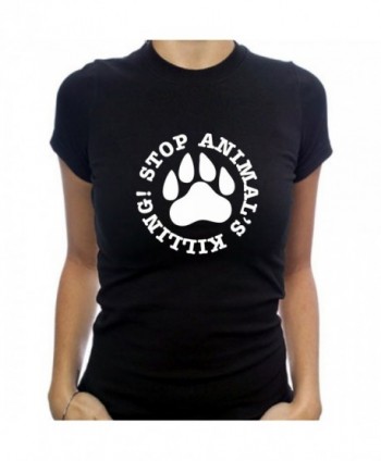 dámské tričko STOP ANIMALS